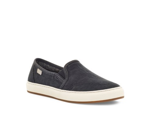 Chaussures Sanuk Avery Hemp Vegan Slip-on Femme - Noir KVJBOS327